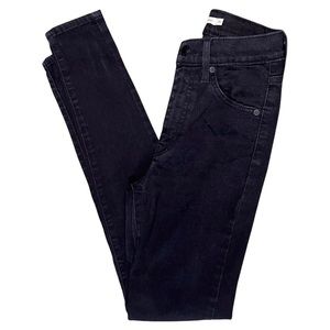 Levi’s 721 High Rise Skinny Jeans Black 26